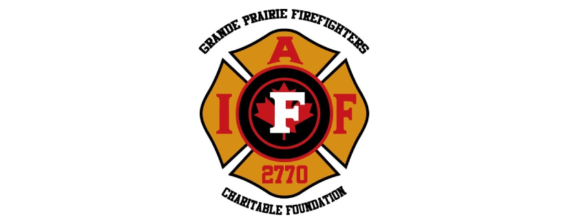 Charitable Foundation Crest Orange, Red and white 