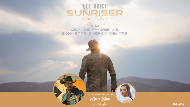 Lee Brice updated tour art