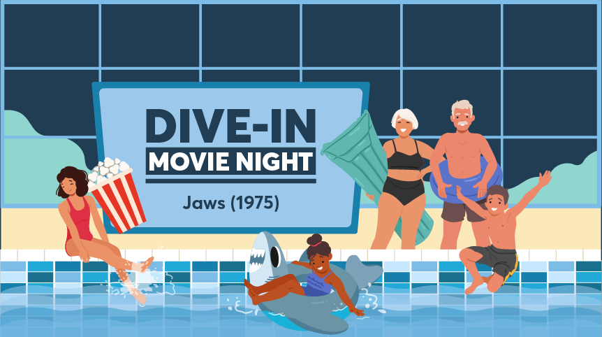 Dive in Movie Night Jaws