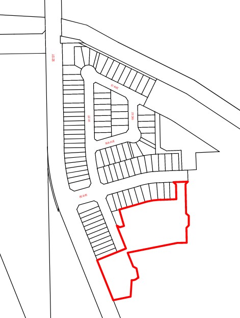 Map of new subdivision in Riverstone area