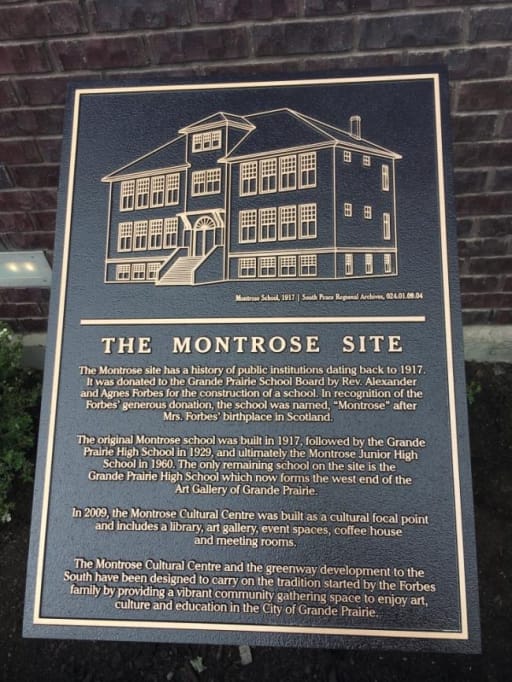 Montrose Plaque