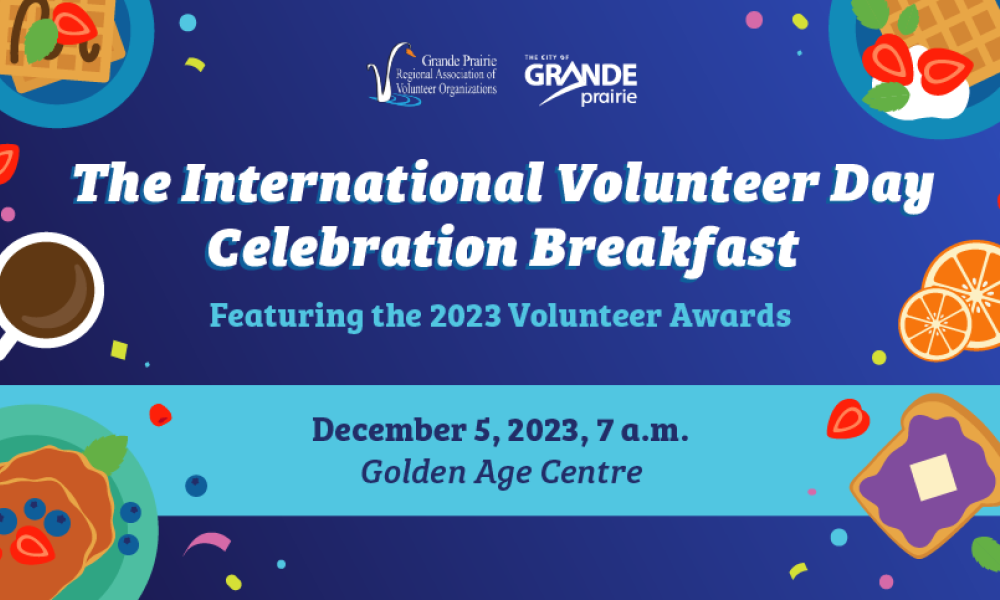 The International Volunteer Day Celebration Breakfast featuring the 2023 Volunteer Awards