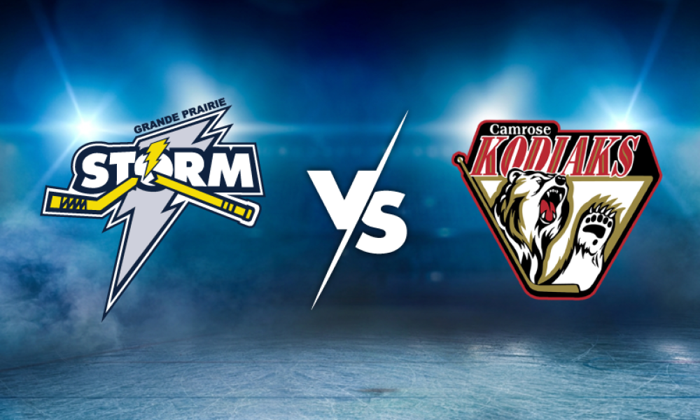 Storm vs Camrose Kodiaks