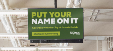 Advertising in the city of grande prairie 