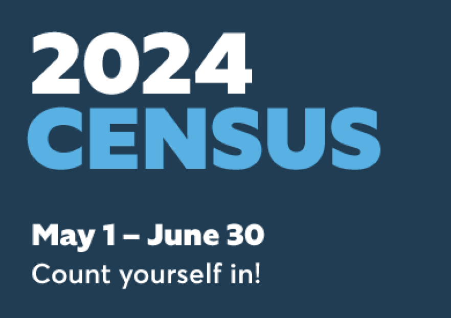 2024 Census Count yourself in!