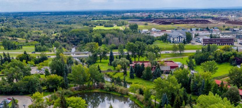 Muskoseepi Aerial View