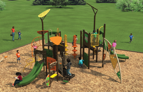 Jim Kluyt Park Playground Rendering