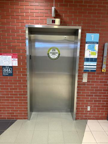 ELC Elevator advertising available
